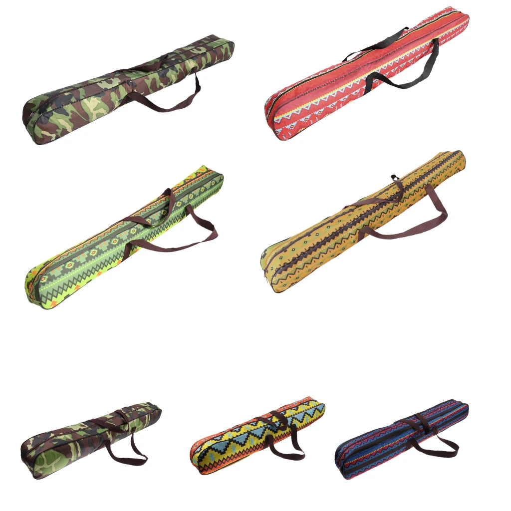 Foldable Tent Pole Rod Bag Organizer Carry Ultra Lightweight Packable Camping Duffel Bag with Zipper Handy Carrier
