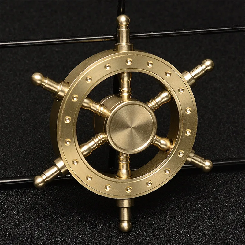 

High Speed Metal Copper Helm Hand Spinner Fidget Spinner Stress Cube Torqbar Focus ADHD EDC Anti Stress Adult Kids Gift