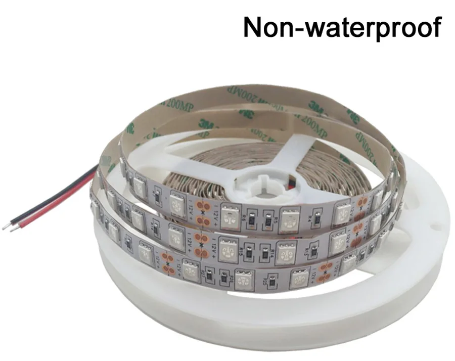 Новый завод растут DC 12 В SMD 5050 светодиодные полосы 1 м/2 м/5 м hydstems растет полный спектр роста растений свет красные, синие 3:1, 4:1, 5:1