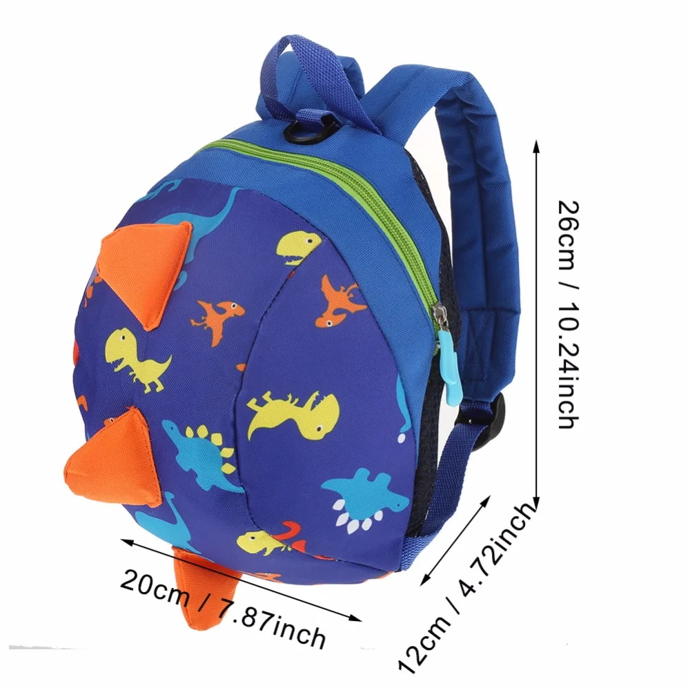 Очень прочный и удобный школьный рюкзак с милым динозавром, детский рюкзак с ремнем безопасности для малышей, Детская сумка с защитой от потери