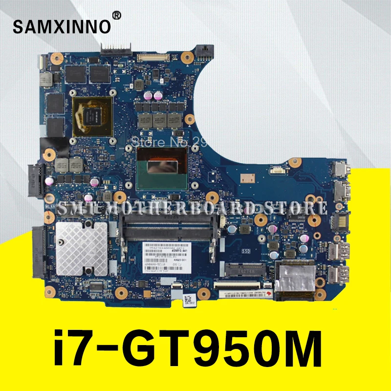 N551JX материнская плата GTX950M-i7 для ASUS N551J N551JX G551J N551JB Материнская плата ноутбука N551JX материнская плата N551JX тест ОК