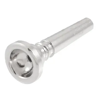 

Wholesale 5X Spare Part Light Silver Plating Trumpet 7C Mouthpiece