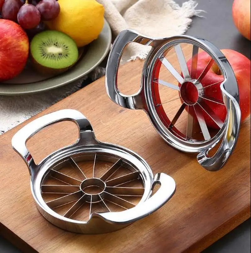 

High Quality Stainless Steel Apple Slicer Fruit Knife Cutter for Apple Pear Shredders Slicers