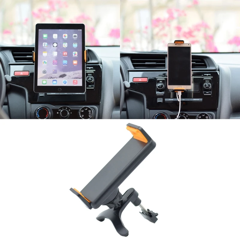 

360 Rotating Car Air Vent Mount Holder Stand For GPS Phone Tablet 4-10 Inch Drop Shipping Support