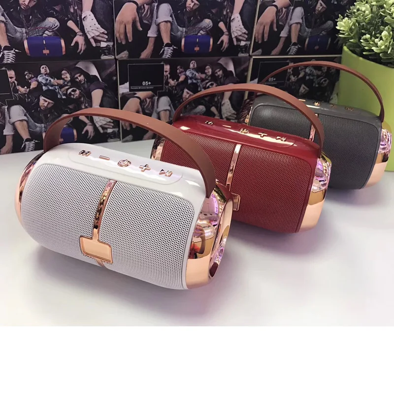 

Portable Intelligent Bluetooth Speaker Outdoor Multifunctional Bluetooth Speaker Mini Battle Drum Model Stereo Bluetooth Speaker
