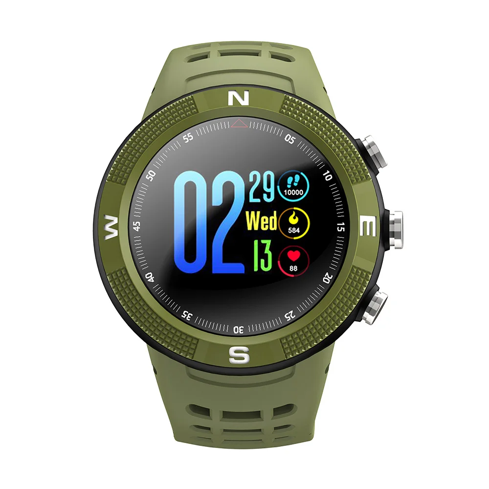 

Fuloophi F18 GPS Smart Sport Watch Bluetooth 4.2 Android 4.4/iOS 8.0 of hoger Alarm, Waterdicht, Barometer Nordic 52832