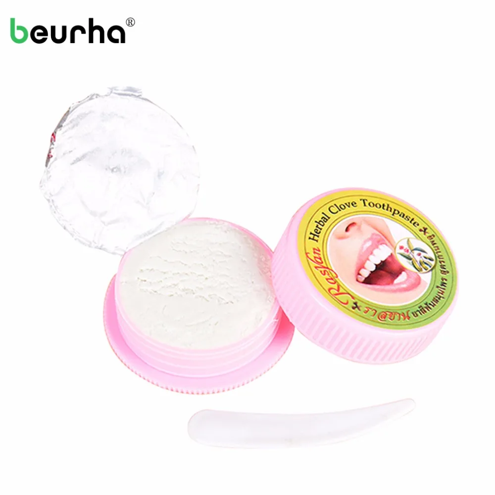

Herb Teeth Whitening Natural Herbal Oral Hygiene Toothpaste Thai Toothpaste Strong Formula Tooth Gel Whitener Health Oral Care