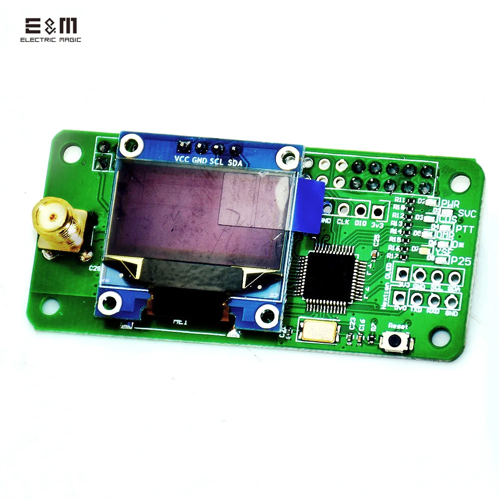 0,96 дюймов MMDVM OLED Экран SSD 1306 128*64 Дисплей UHF-модуль VHF компиляция java-приложений! P25 DMR D-STAR C4FM для Raspberry pi Zero W Android