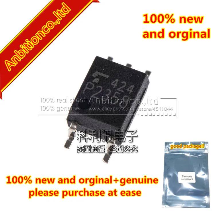 

5 шт. 100% новый и оригинальный TLP2358 SOP5 P2358 инвертор логического типа (totem pole output) в наличии