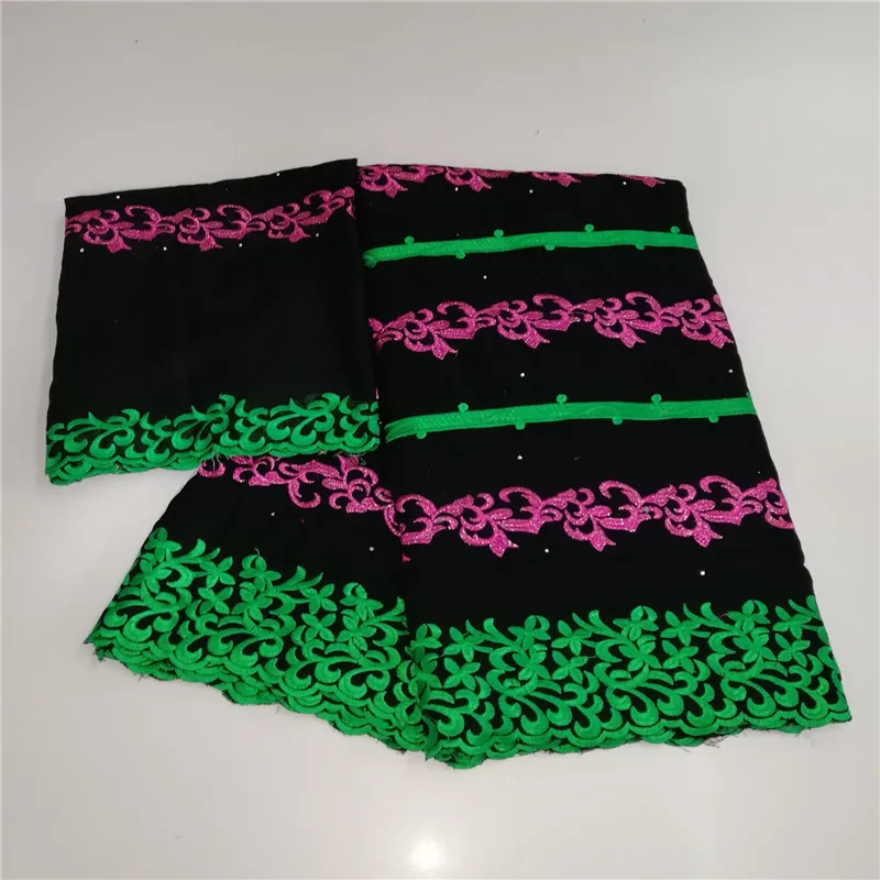 

Swiss voile lace in Switzerland high quality 5+2 Swiss lace fabric newest Dubai beads lace African French fabric 8L051606