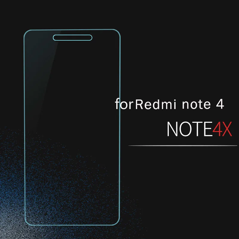 Закаленное стекло 2.5D Arc для Xiaomi Redmi Note 4x защитная пленка сотового телефона Note4 xiaomi 4