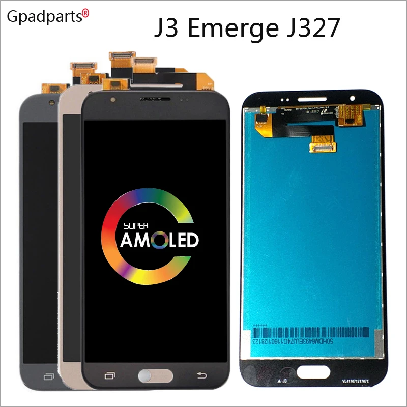 5inch ORiginal AMOLED LCD For Samsung Galaxy J3 Emerge J327P / Galaxy
