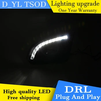 

D_YL Car styling led DRL For Chevrolet Captiva 2014-2015 Ppresent led Daytime running lights led Fog lights