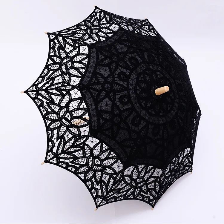 

Wedding Photography Decorative Craft Lace Umbrella/Europe and America Tourism Rain Umbrella 2pcs