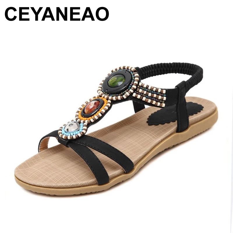 

CEYANEAOSummer new mother slippers fashion ladies slippers soft and comfortable casual large size shoes Woman Slope with slipper