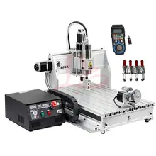 USB CNC 6040 Маршрутизатор 4 оси гравировальный станок 2.2квт шпиндель для резки металла дерева PCB фрезерный станок