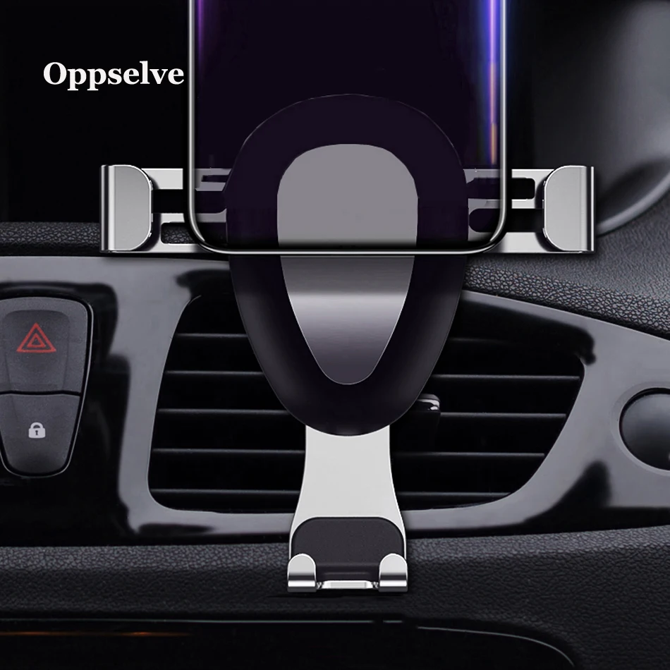 

Oppselve Gravity Car Holder For Phone For iPhone Xs Xr X 8 Samsung S9 In Car Mount Holder Cell Phone Mobile Phone Holder Stand