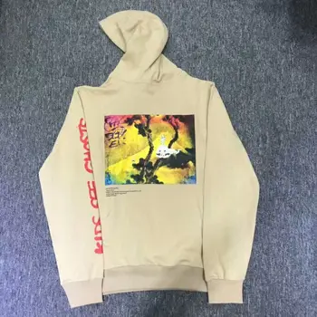 

2018 Kanye West Season 5 OVERSIZE Brand Kids See Ghost Letter Printed men women Hoodie Pullover hip hop Casual Sweatshirts S-XL