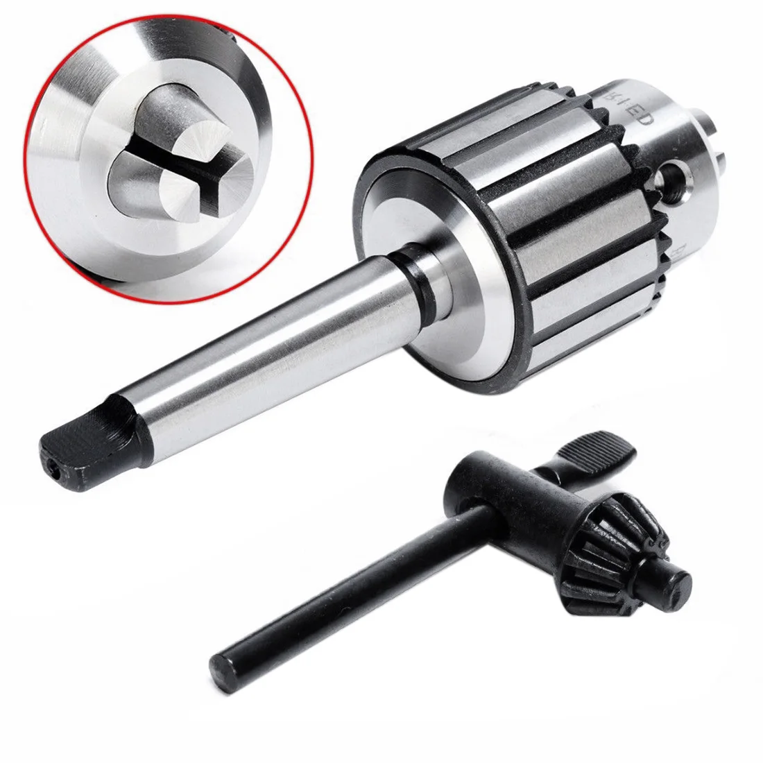 B16 high precision industrial drill chuck bench drill heavy duty chuck drill head wrench drill chuck 1-13mm