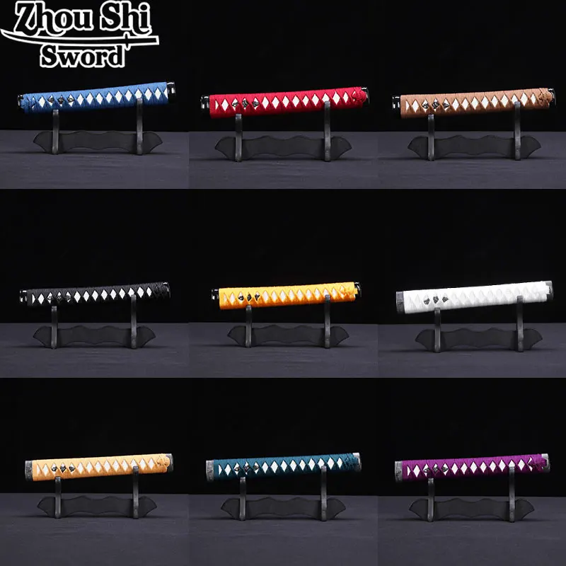 

Various styles wood Katana Wooden handle Assembly accessories Samurai knife Accessories Knife Handle