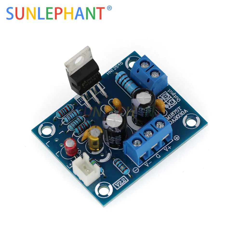 

20W HIFI Mono Channel LM1875T Stereo Audio Amplifier Board Module DIY Kit