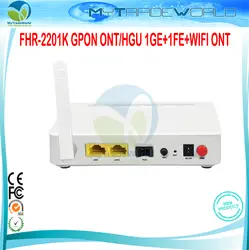 FHR-2201K GPON ONT/hgu 1GE + 1FE + WiFi ont TX 1310nm, RX 1490nm IEEE802.11b/G/N 300 Мбит/с Встроенная антенна