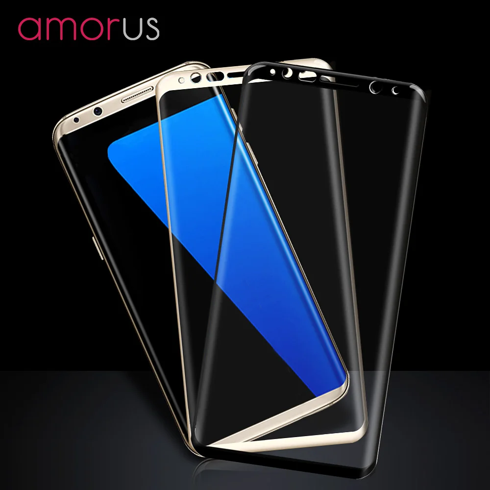 AMORUS for Samsung font b Galaxy b font font b S8 b font Plus Silk Printing