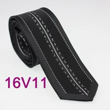 YIBEI Coachella галстуки черный мужской галстук Окаймленный серебряные точки в Вертикальную Полоску Тонкий галстук Повседневное платье тощий галстук