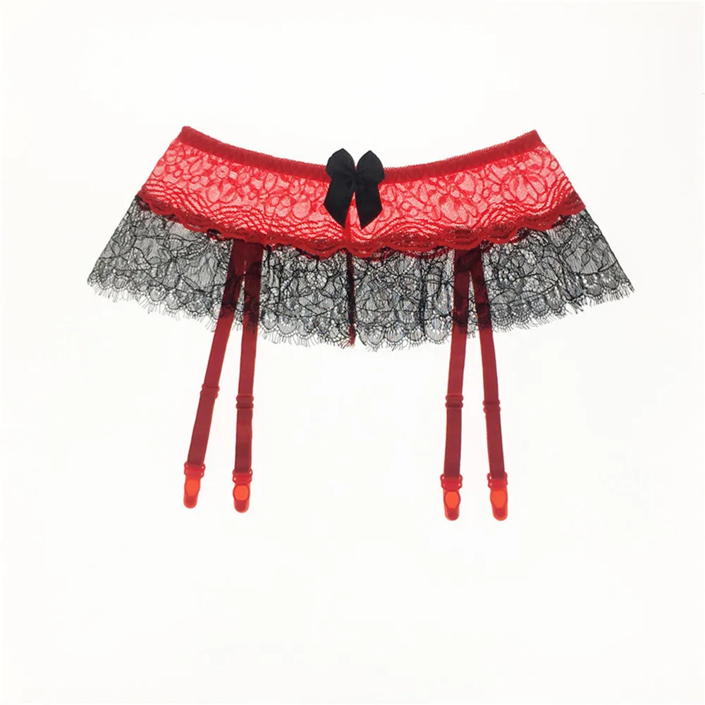 Sexy women Sheer lace garter Lingerie underwear 2018 female stockings Suspender Set Embroidery Belt Thigh Highs garters belts Sexy women Sheer lace garter Lingerie underwear 2018 female stockings Suspender Set Embroidery Belt Thigh Highs garters belts