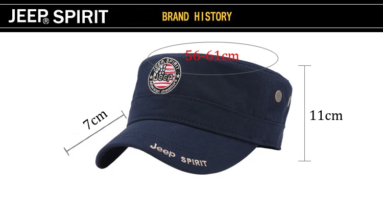 Оригинальная бейсбольная кепка JEEP SPIRIT, мужская Кепка Snapback в стиле хип-хоп, кепки унисекс, с буквенным принтом, из чистого хлопка, уличная, Регулируемая Кепка для улицы