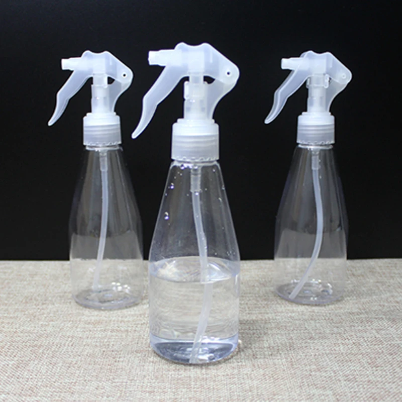 

water bottle 200ml transparent watering can manual gardening pressure spray makeup hair spray bottle plant watering