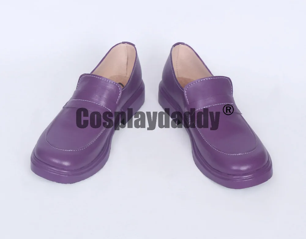 No Game No Life Shiro Daily Purple Cosplay Shoes S008