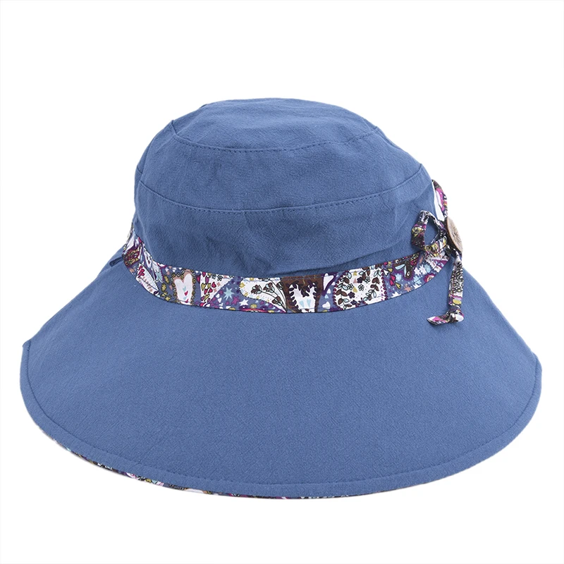 Складные широкие шляпы от солнца для женщин широкий Sombrero пляжная шляпа с большим бантом Стильная модная женская шляпа от солнца