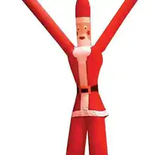 Счастливый Надувной 6 м настраиваемый рекламный надувная аэродинамическая Танцующая фигура/Воздушный танцор может быть настроен