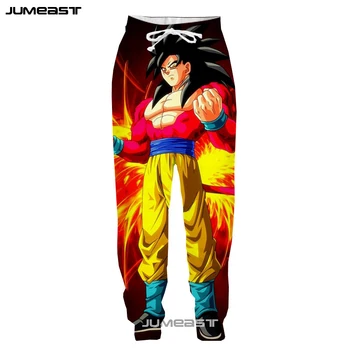 

Jumeast 3D Print Personalities Comic Characters Men/Women Pants Dragon Ball Casual Sport Loose Size Novelty Fashion Long Pants
