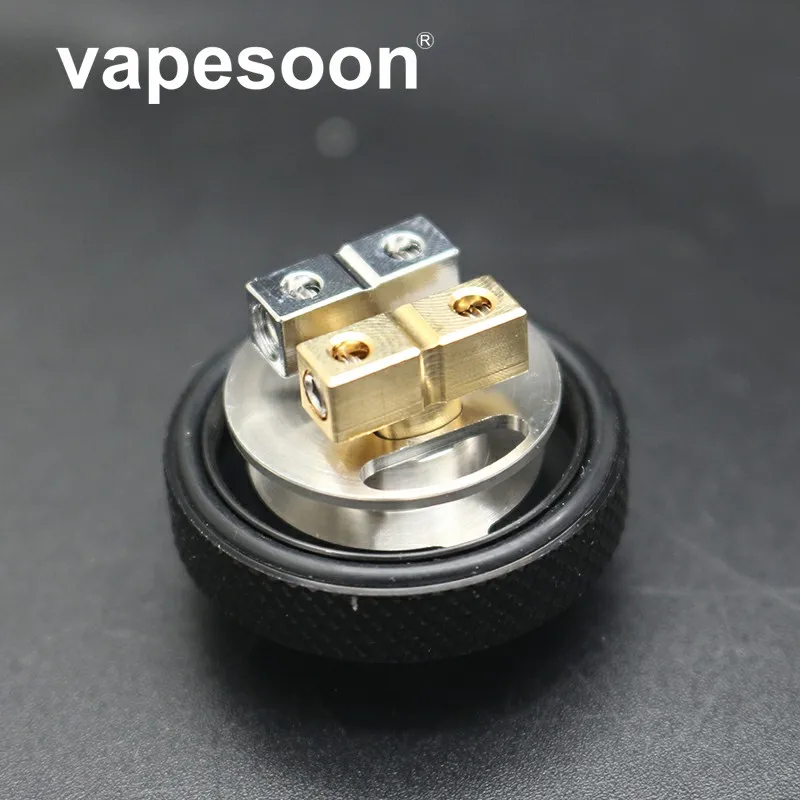 Новый дизайн Vapesoon мертвый кролик 25 мм RTA 2 мл/4,5 мл Форсунка с полимерный капельный наконечник один/двойной катушки восстановить Vape