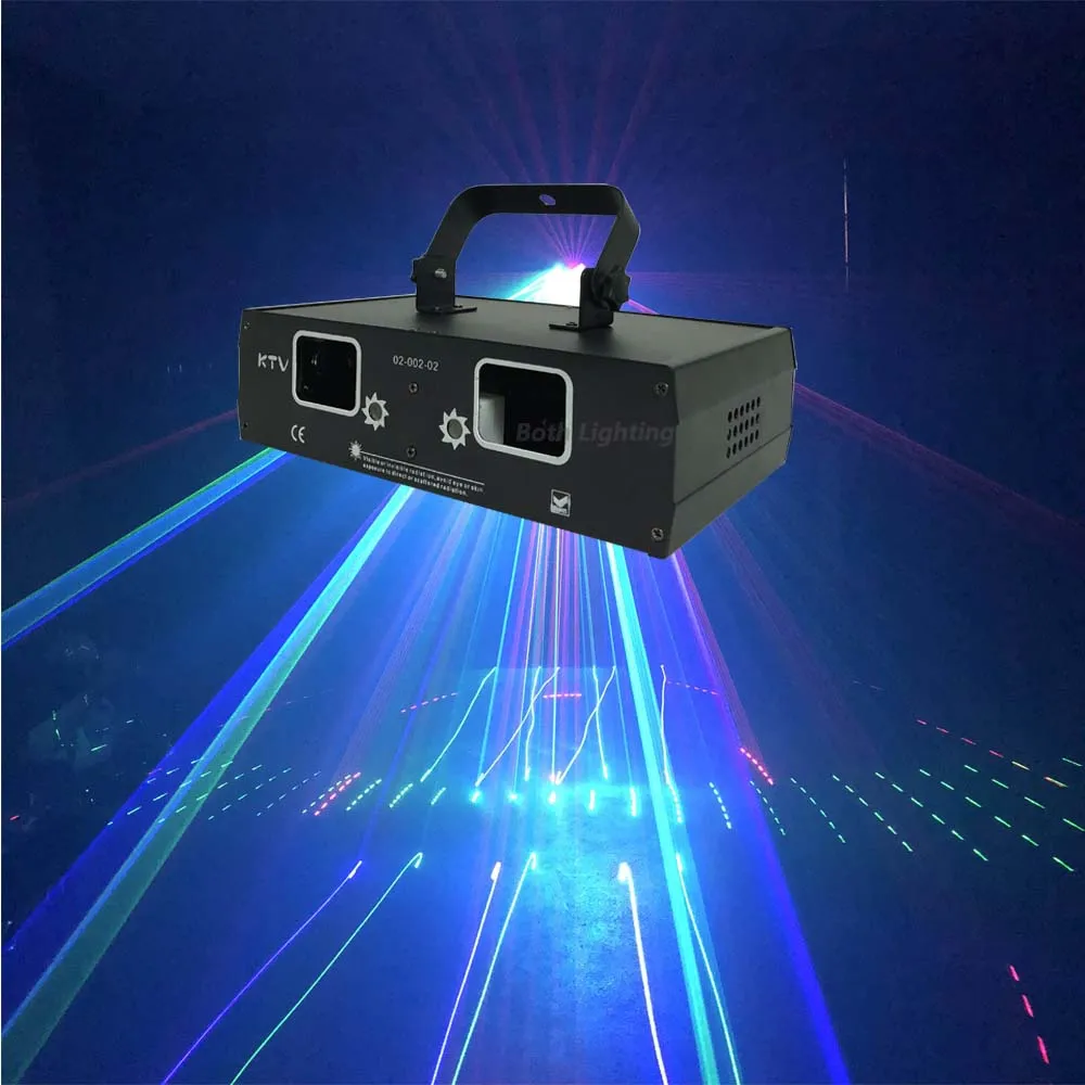 Полноцветный лазерный проектор с 4 линзами RGB для ночного клуба мини оборудование