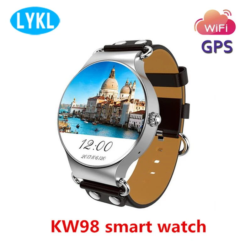 2018 New KW98 3G SIM Card Android Smart watch 8GB GPS Wristwatch Phone MTK6580 Quad Core 1.39 inch Heart Rate Monitor Pedometer 2018 New KW98 3G SIM Card Android Smart watch 8GB GPS Wristwatch Phone MTK6580 Quad Core 1.39 inch Heart Rate Monitor Pedometer