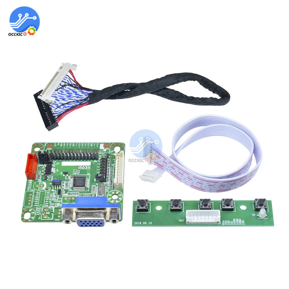 MT6820-B LVDS ЖК-монитор драйвер платы контроллера 5 в 1"-42" для ноутбука DIY Kit MT561B модуль драйвера экрана