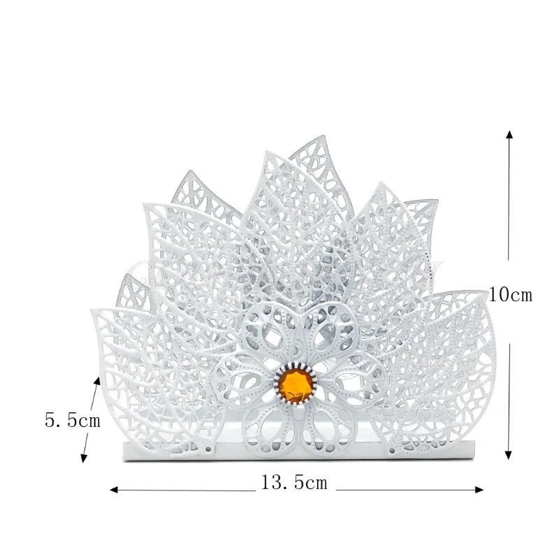 Металлическая для салфеток держатель для бумаги Диспенсер для салфеток домашний вечерние декор для обеденного стола