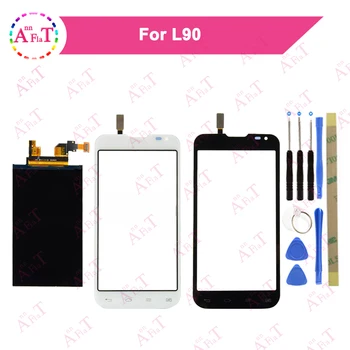 

10pcs/lot 4.7'' For LG L90 D410 Display Screen +Touch Screen Digitizer Black&White free shipping