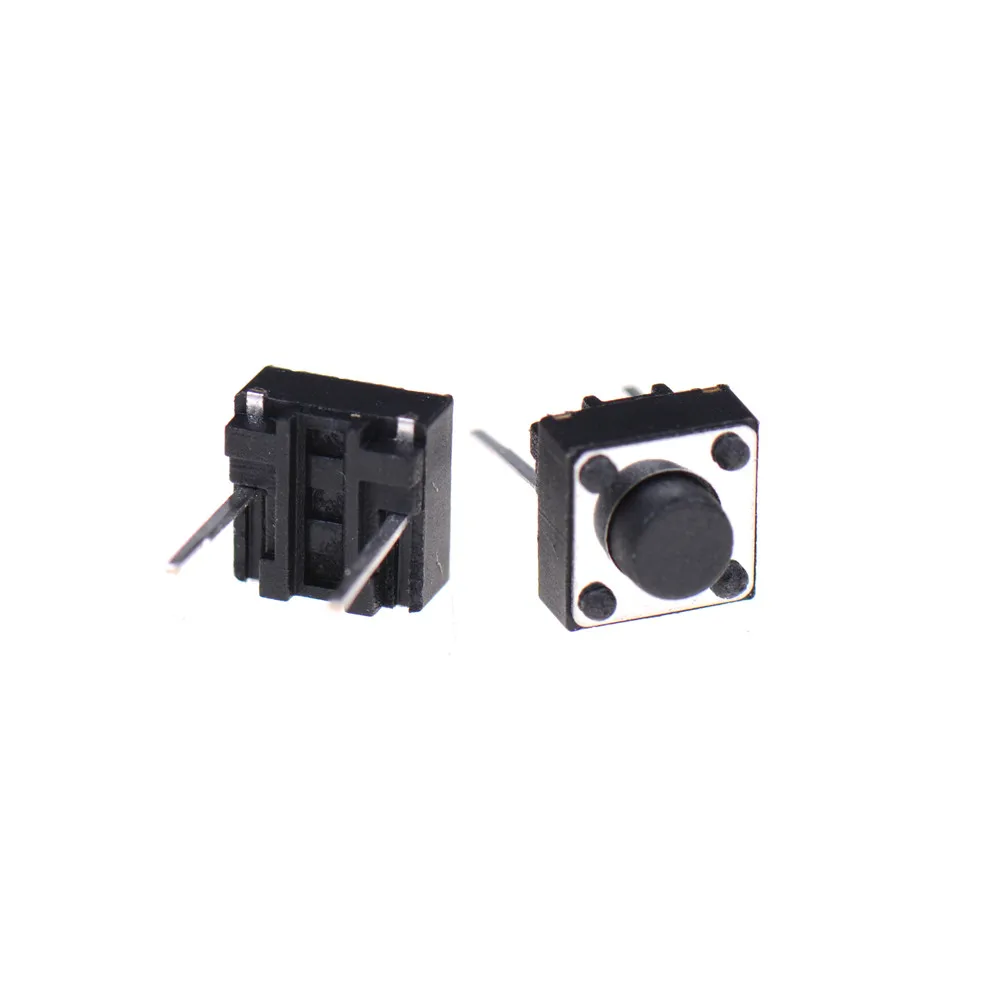 100pcs/lot Mini Micro Momentary Tactile Push Button Switch 2 pins 6*6*5