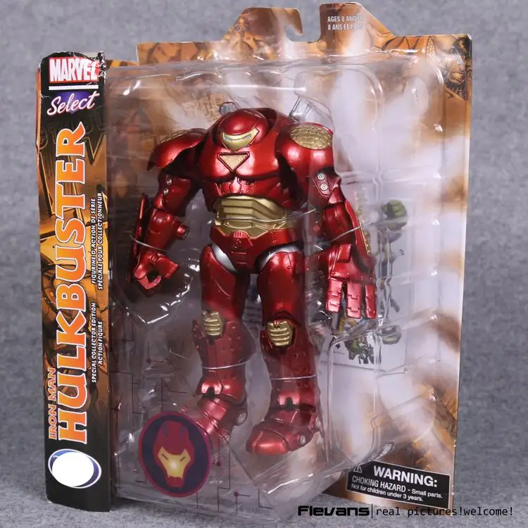 

Marvel Select Iron Man Hulkbuster PVC Action Figure Collectible Model Toy 22cm HRFG454