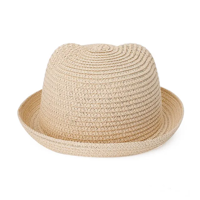 Buy Straw Hats Kids Character Ear Decoration Summer