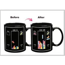 Небо и земля Mark Cup Tetris тепловое изменение цвета кружки