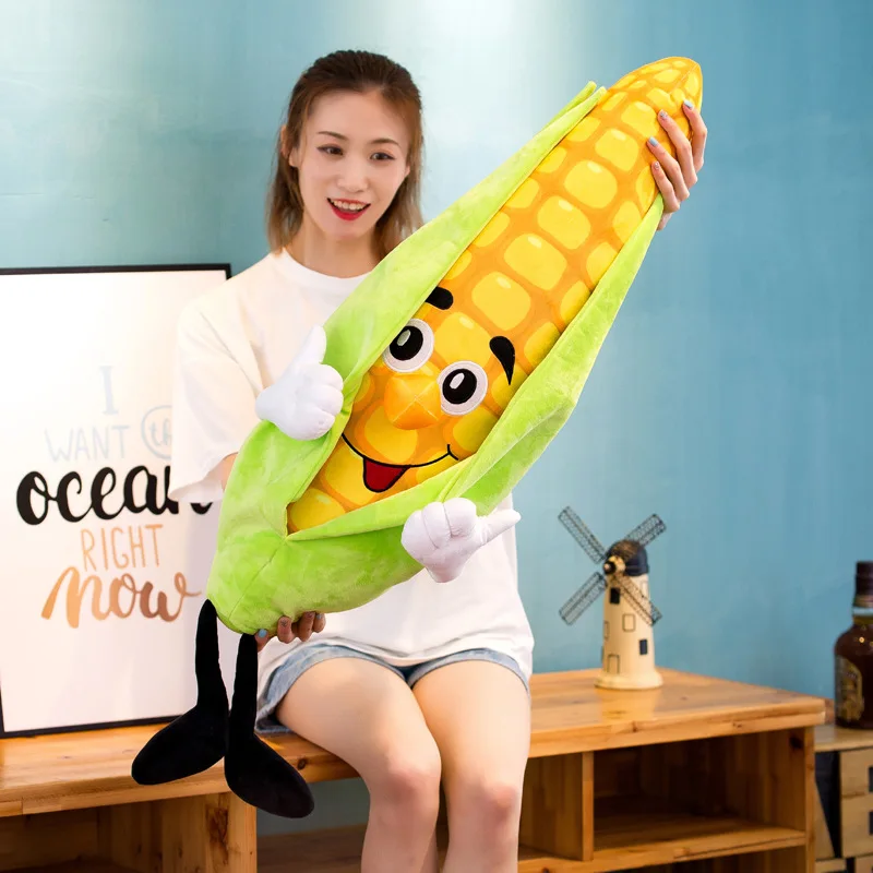 1 шт. 40 см 100 имитация мультфильма Kawaii Кукуруза плюшевые игрушки креативные милые