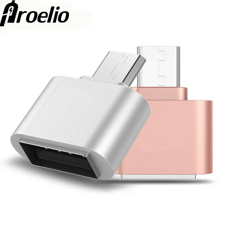 Proelio Micro USB to USB Mini OTG Adapter Camera MP3
