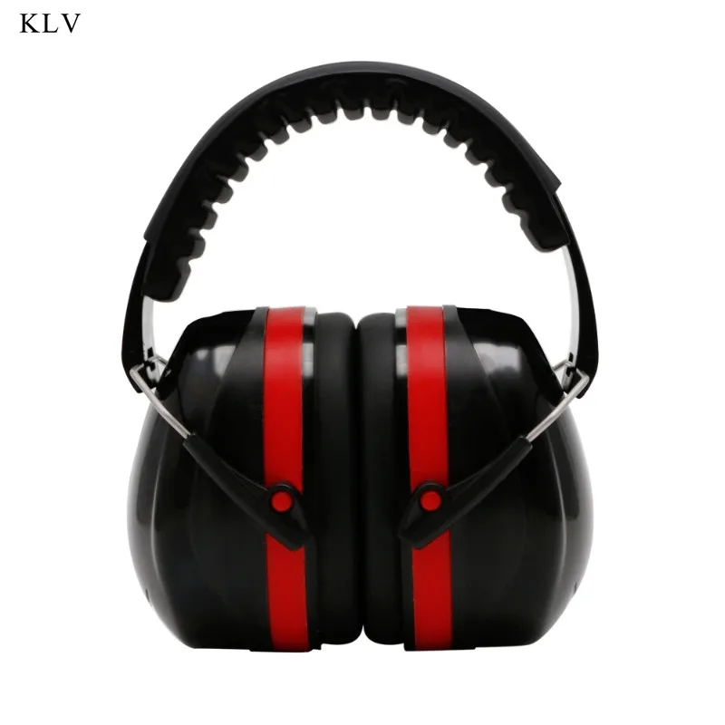 KLV Noise Reduction Cancelling Folding Adjustable Headband Earmuffs