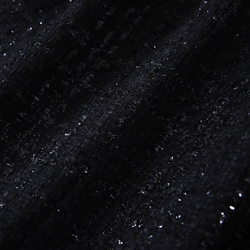 Tweed Blazer Women Elegant Double Breasted Office Blazer Femme Fashion Black Sequin Long Blazer Spring Jacket Ladies Blazer Tweed Blazer Women Elegant Double Breasted Office Blazer Femme Fashion Black Sequin Long Blazer Spring Jacket Ladies Blazer
