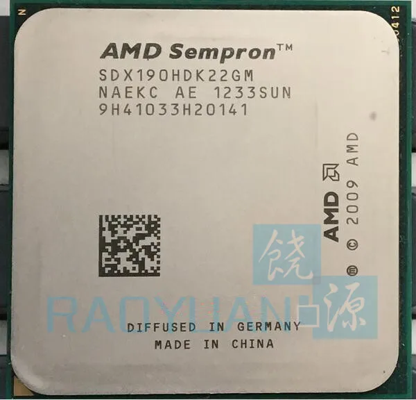 

AMD Sempron X2 190 2.5 GHz Dual-Core CPU Processor SDX190HDK22GM Socket AM3
